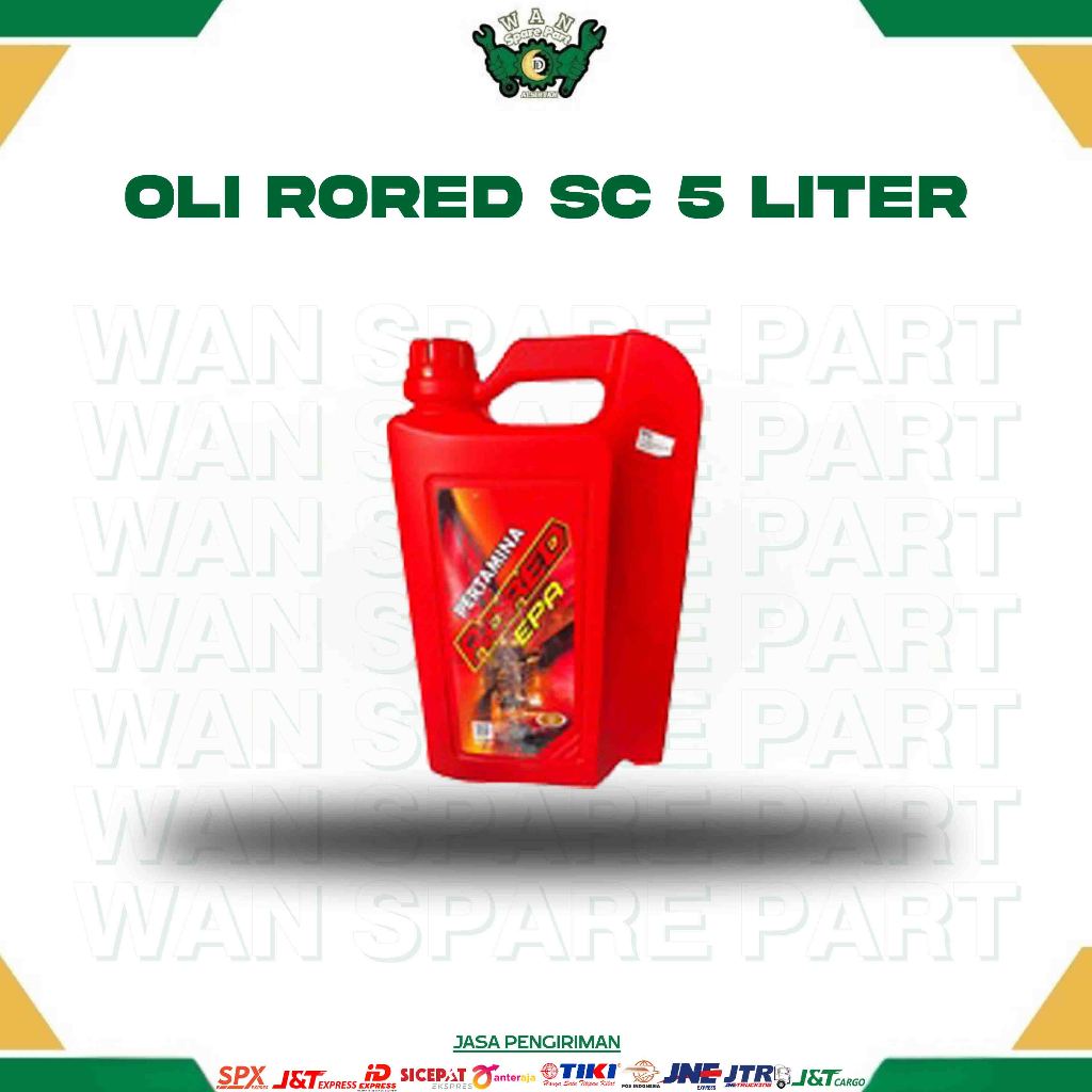 OLI RORED SC 5 LITER FOR TRAKTOR 4 RODA WAN SPAREPART