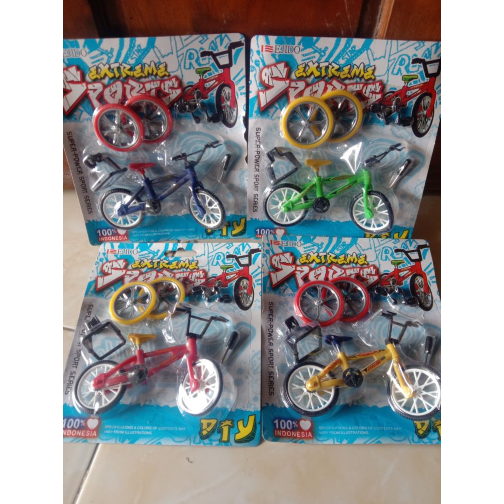 MAINAN SEPEDA BMX RAKIT/SEPEDA RAKIT/BMX RAKIT/MINIATUR SEPEDA GOES BMX