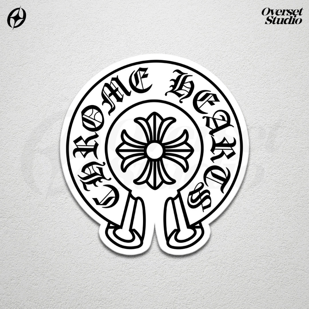 

(GRATIS ONGKIR & COD) Sticker Chrome Hearts Logo / Sticker Brand Chrome Hearts Logo Hypebeast / Sticker Vinyl Glossy / Sticker Aesthetic / Sticker Band / Stiker Brand Lokal / Stiker Satuan / Sticker Custom / Sticker Helm / Stiker Tumbler / Stiker Anti Air