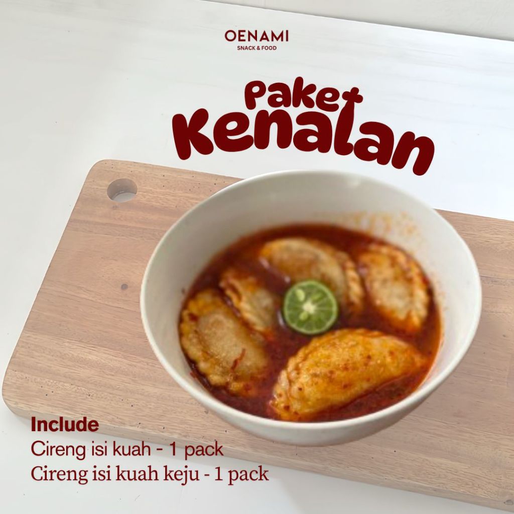 

Oenamifood - BUNDLING paket kenalan cireng isi ayam suwir kuah chili oil x kuah keju