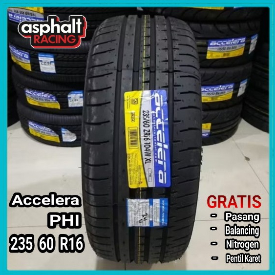 Ban Mobil Standar Rush Ukuran 235 60 R16 Merek Accelera PHI