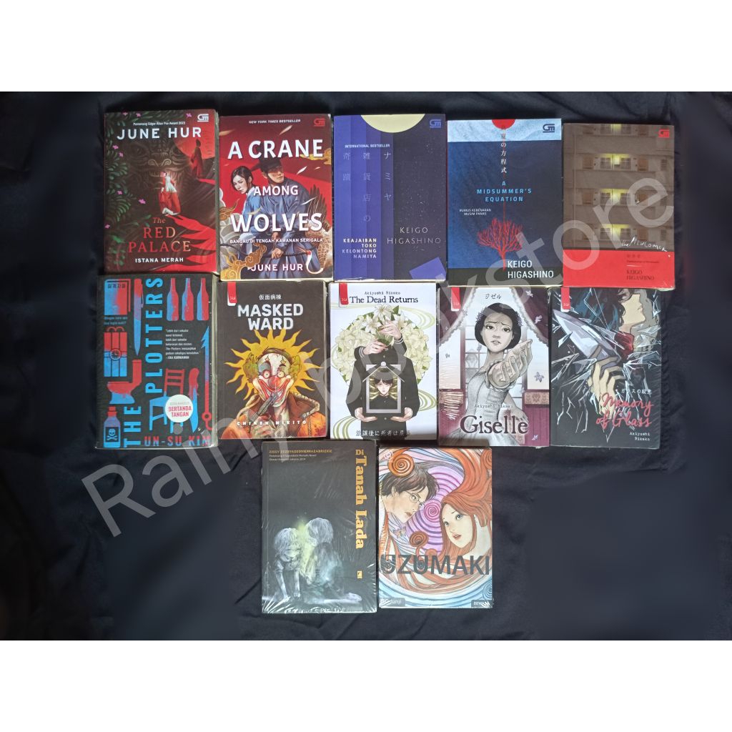 (ORIGINAL SEGEL) Novel Platina Data The Poppy war Masquerade Hotel akiyoshi Rikako masked ward Keigo