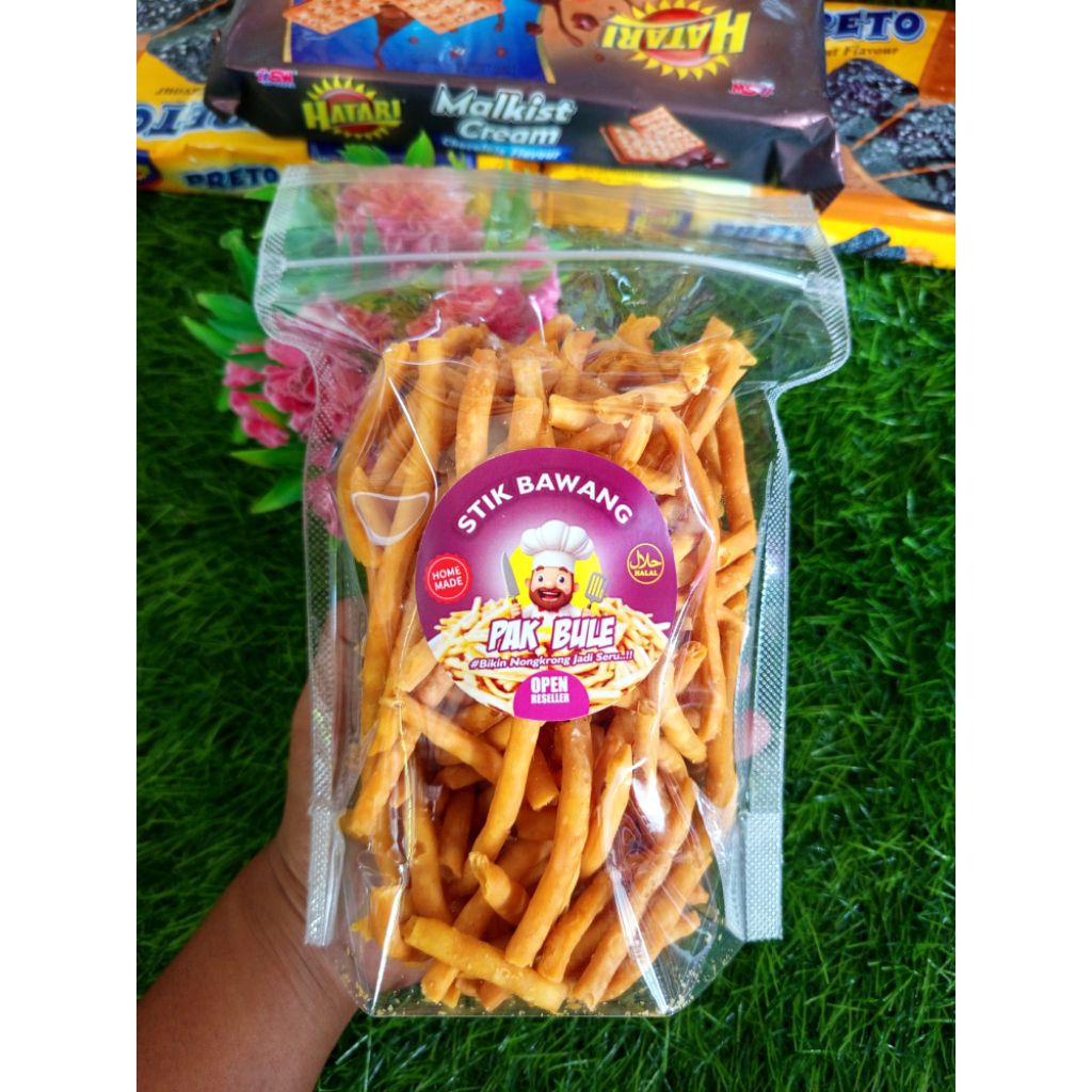 

STIK BAWANG PAK BULE | GURIH & RENYAHH, CAMILAN ATAU SNACK.