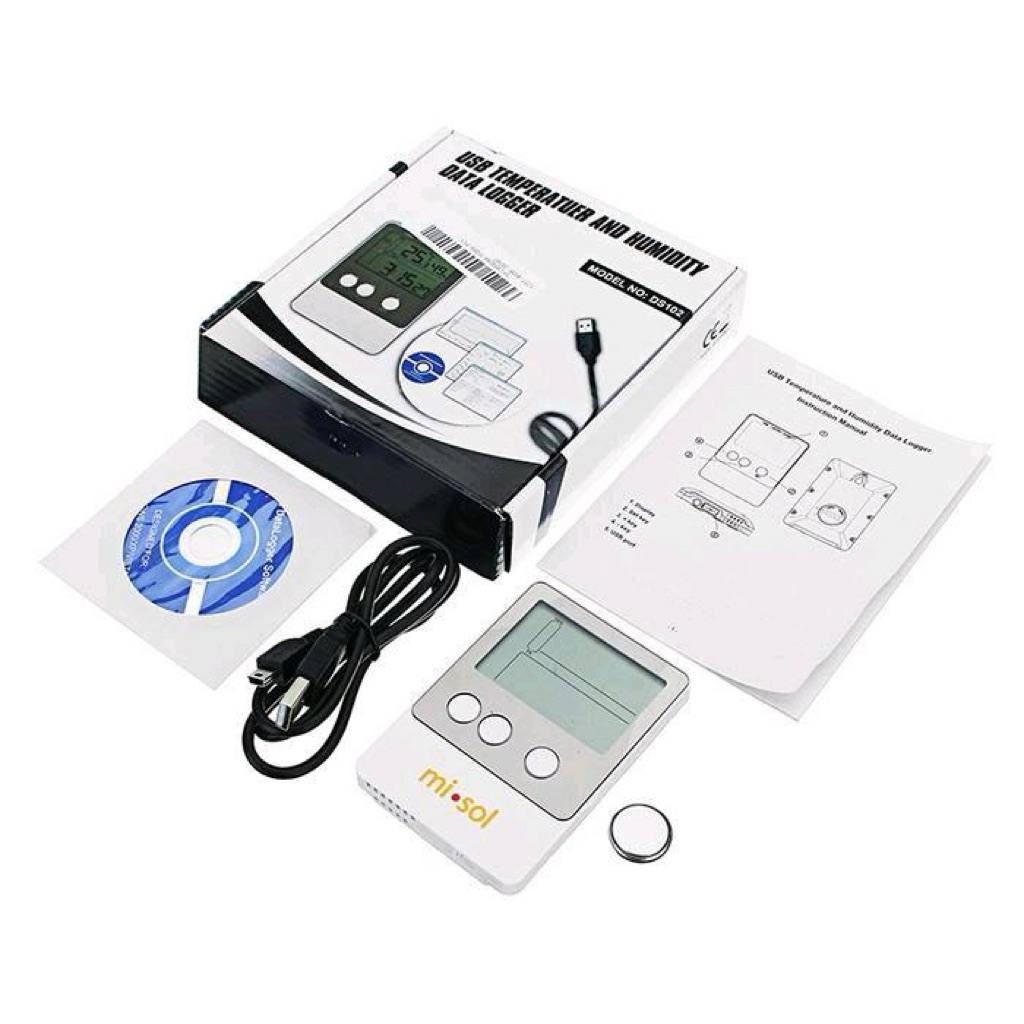 Misole Data Logger Thermo hygrometer
