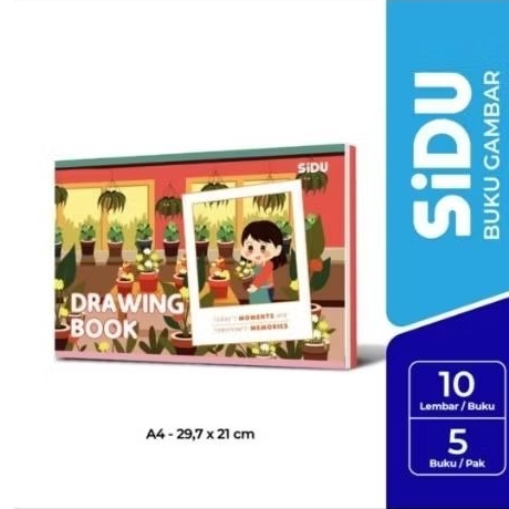 

Buku Gambar A4 SIDU / Drawing Book A4 SIDU A5
