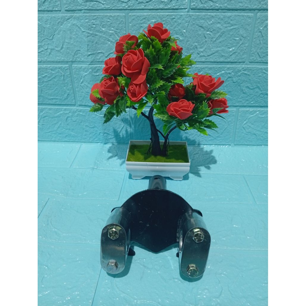 dudukan stang trail adaptor stang