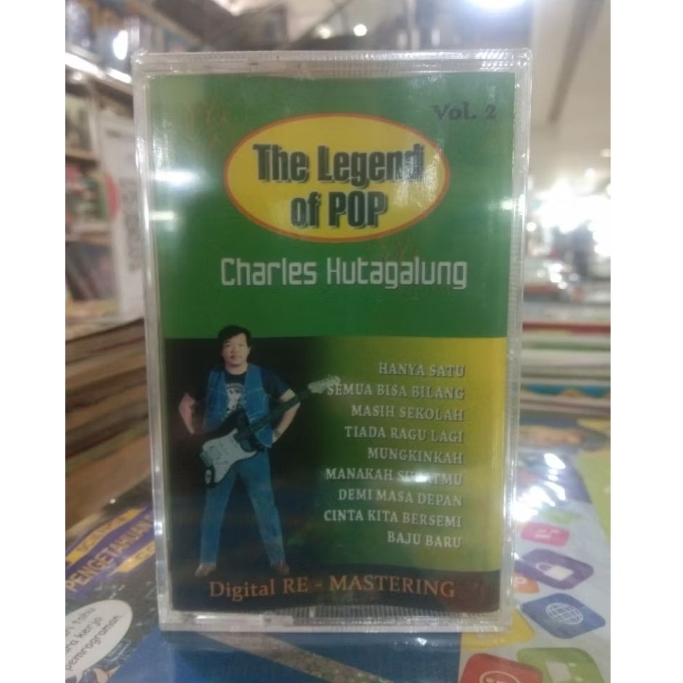 kaset pita the legend of pop charles hutagalung/baru