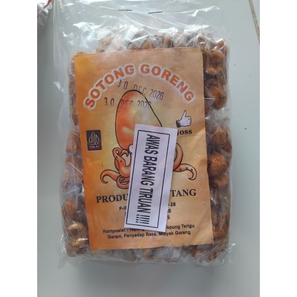 

Sotong Goreng (isi 25)
