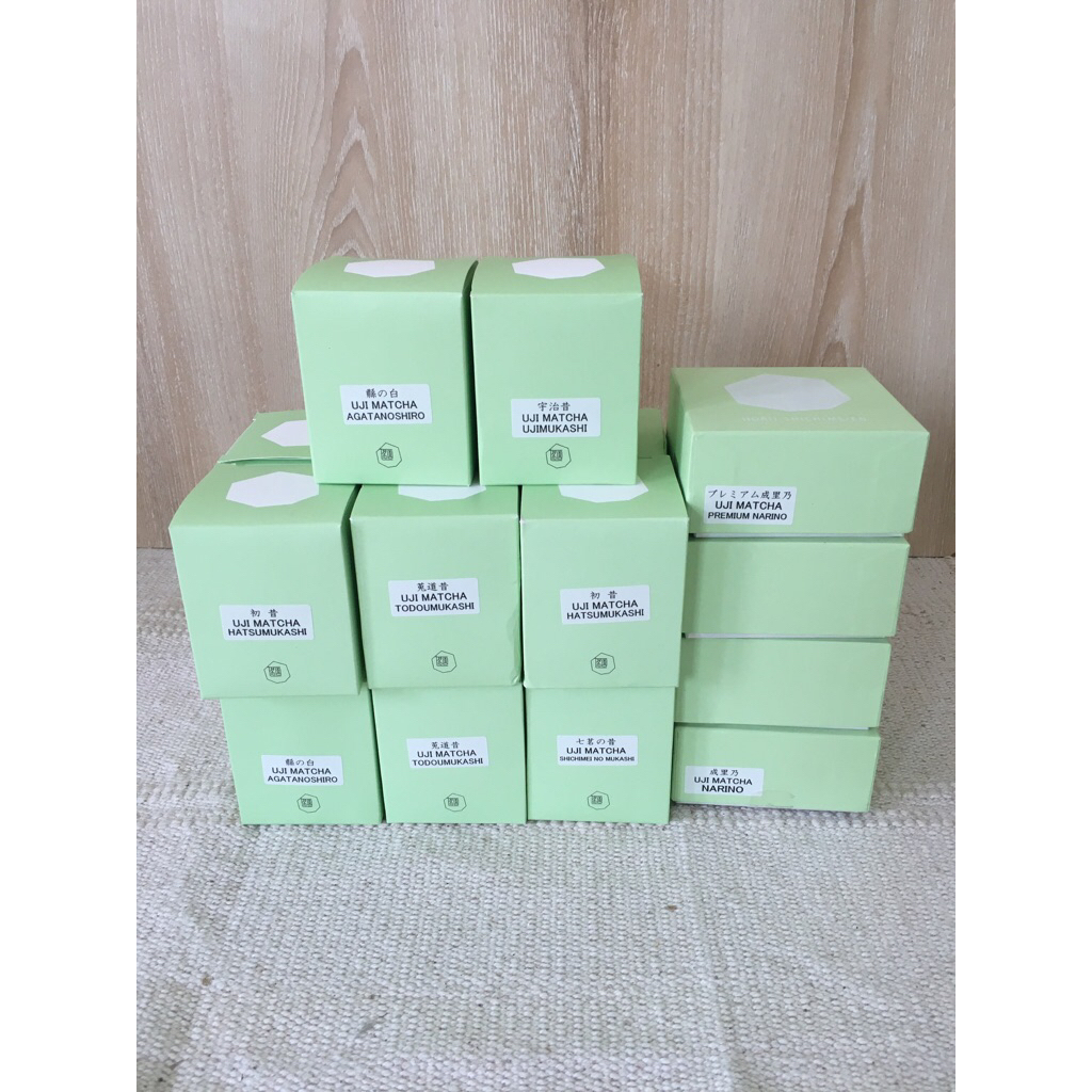 

matcha agata no shiro horii shichimeien 30gr