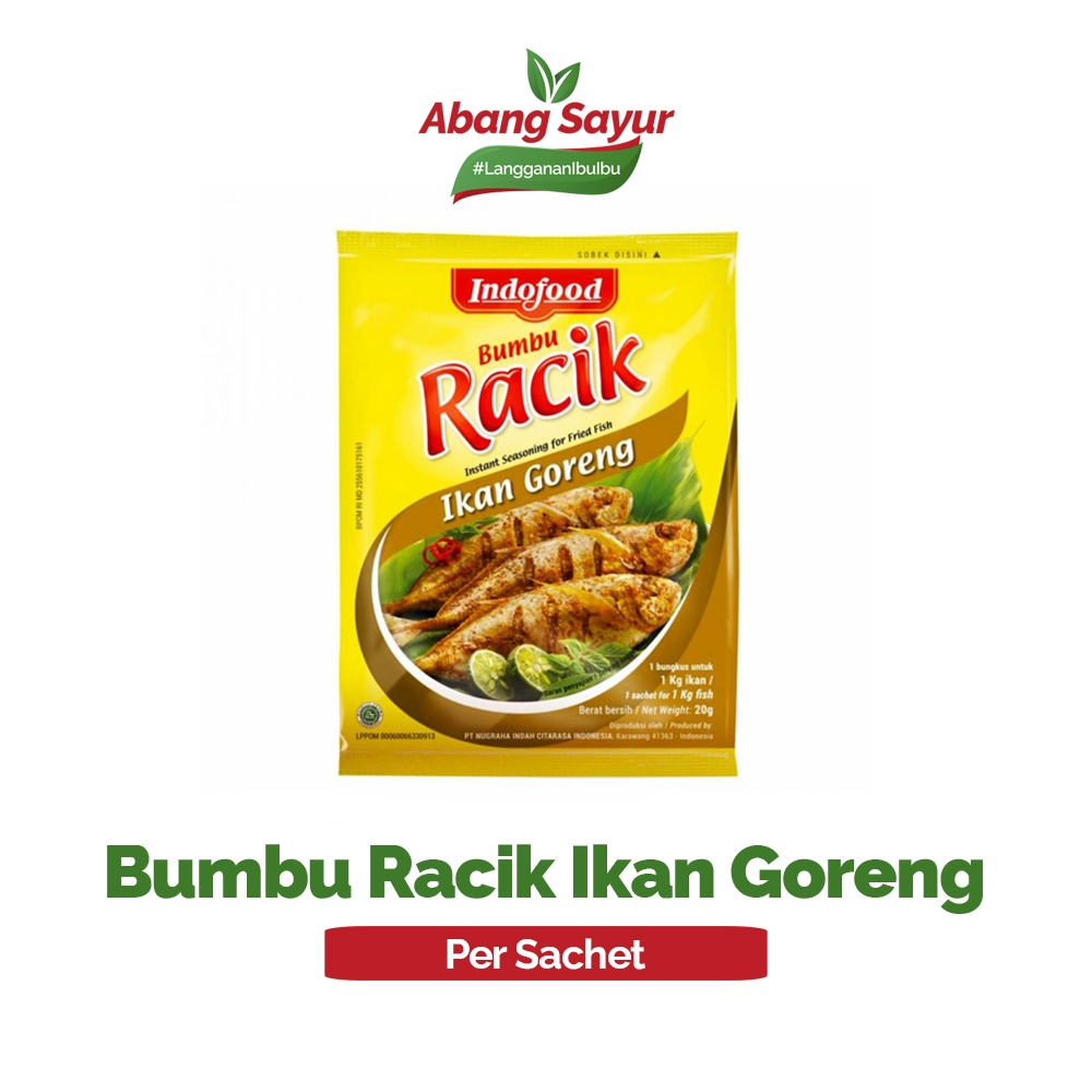 

Bumbu Racik Ikan Goreng 20gr – Gurih & Renyah Ala Dapur Rumahan