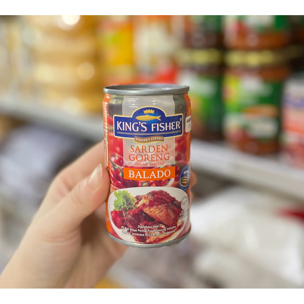 

KING'S FISHER Sarden Goreng Dalam Sambal ( Balado ) 155gr