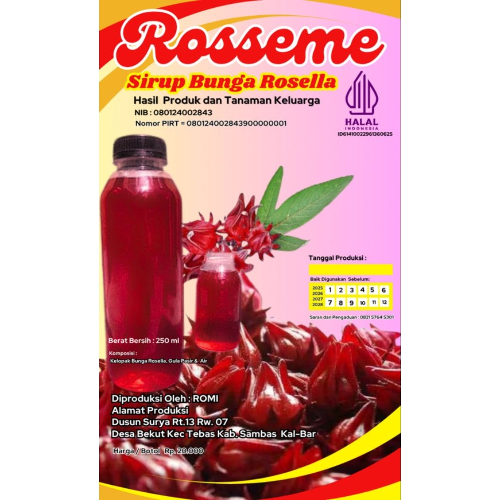 

SirupRosella(Rosseme)