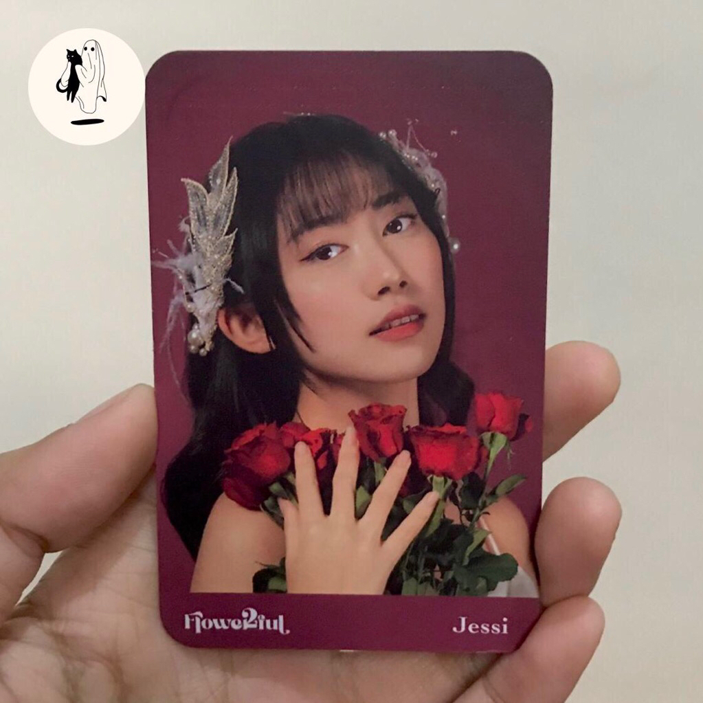 JKT48 Official Photocard Flowerful | Jessi