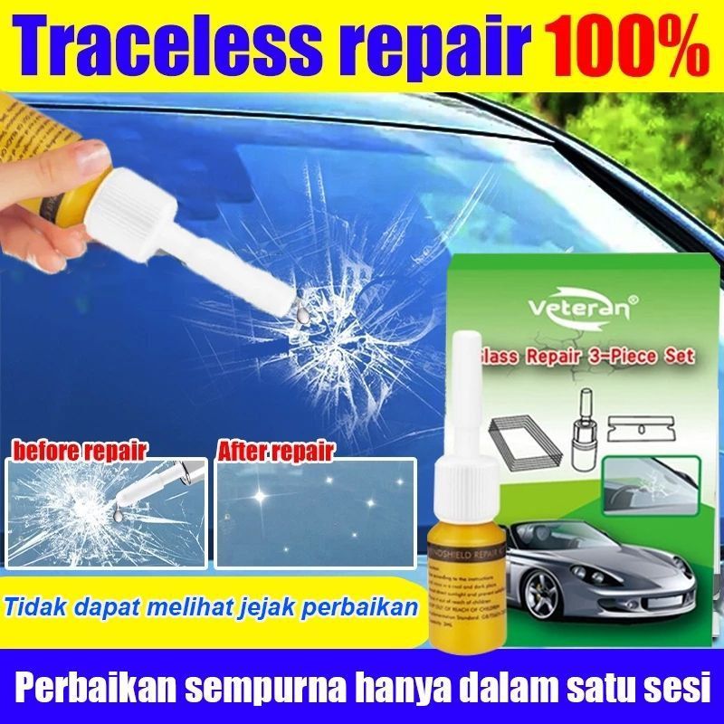 Lem kaca retak lem kaca mobil retak tanpa bekas penghilang retak kaca hp glass repair lem kaca spion