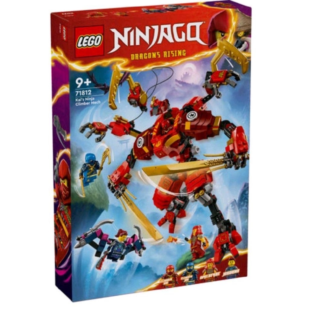 Mainan Anak Lego Ninjago Kai's Ninja Climber Mech Building Bricks