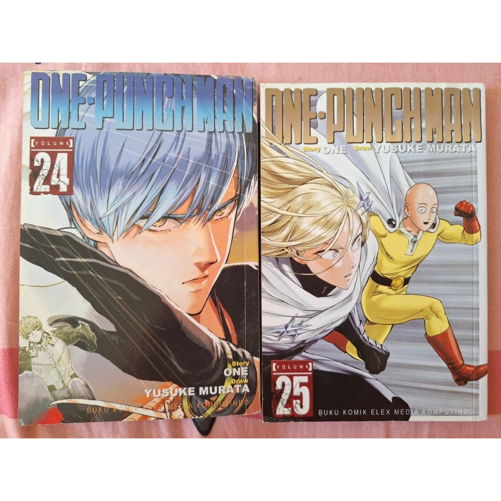 Komik bekas / second / preloved ONE PUNCH MAN Vol 24, 25