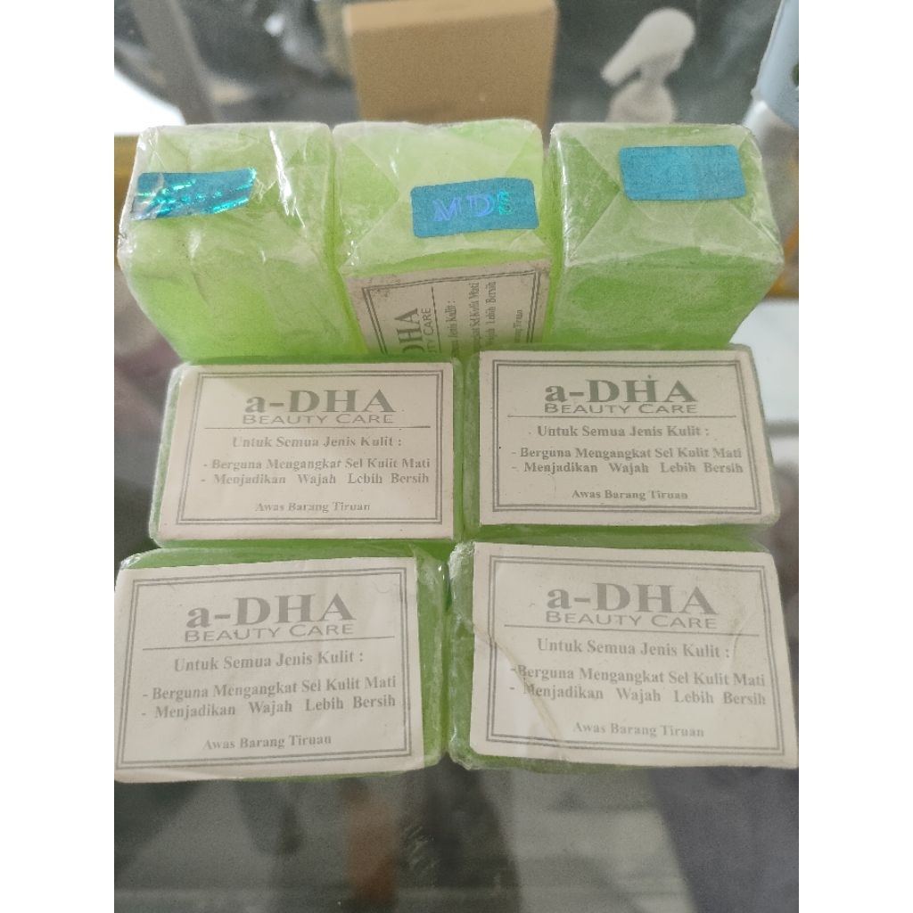 SABUN DHA HIJAU (holo biru)