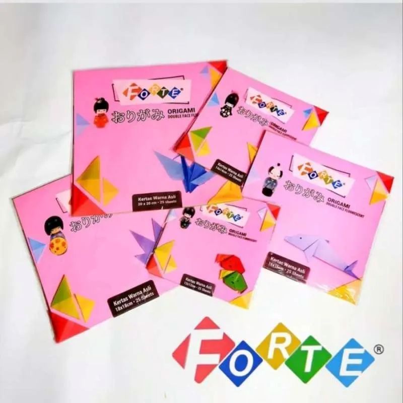 

Kertas Origami FORTE Warna Warni – Kertas Lipat Kreatif untuk Kerajinan Tangan & Edukasi Anak | Barang Import Harga Grosir Bisa COD