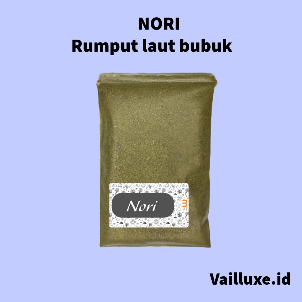 

NORI powder/Rumput laut bubuk Premiun 100%halal
