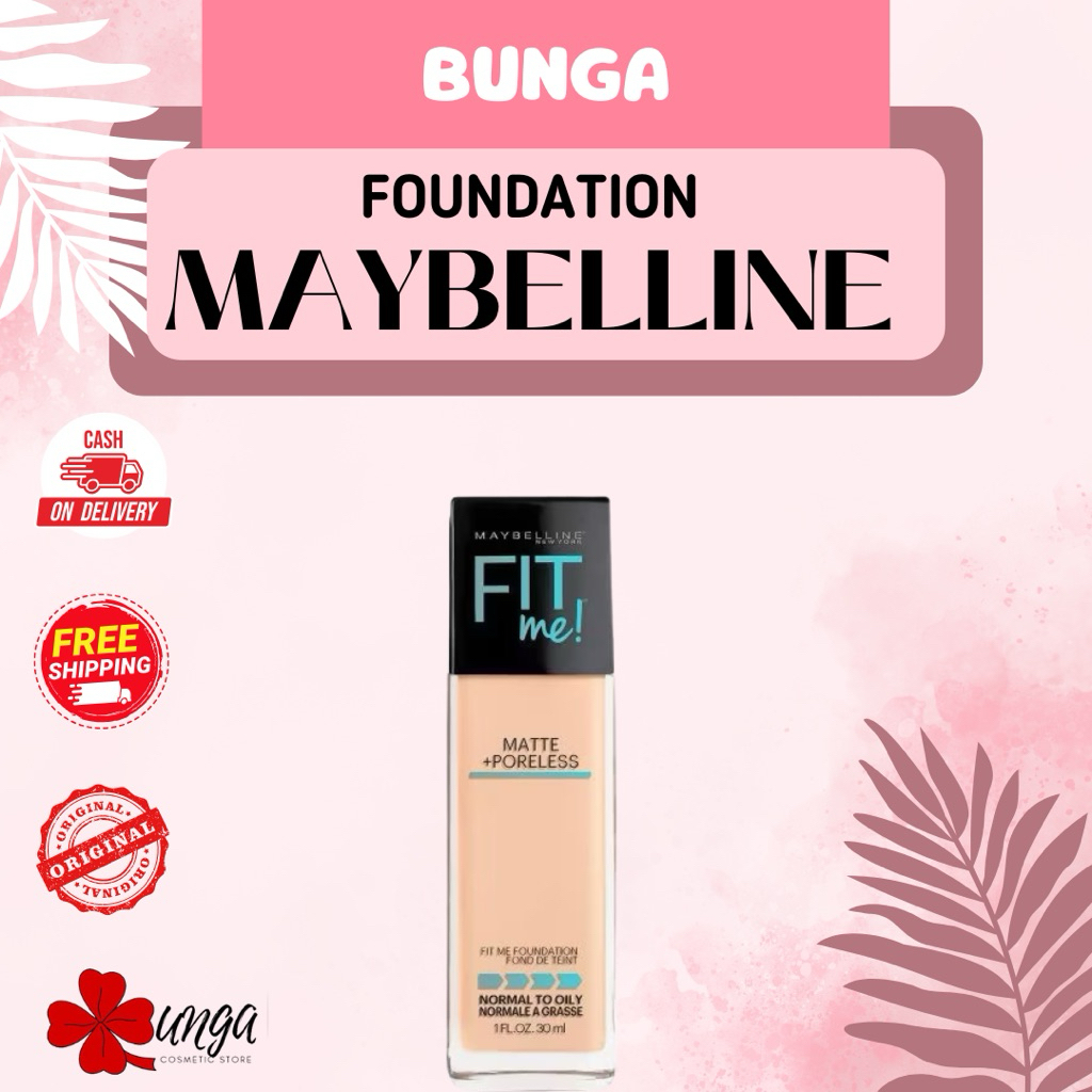 BUNGA - [SALE] Maybelline Fit Me Foundation / Foundation Maybelline / Foundation Maybelline Fit Me