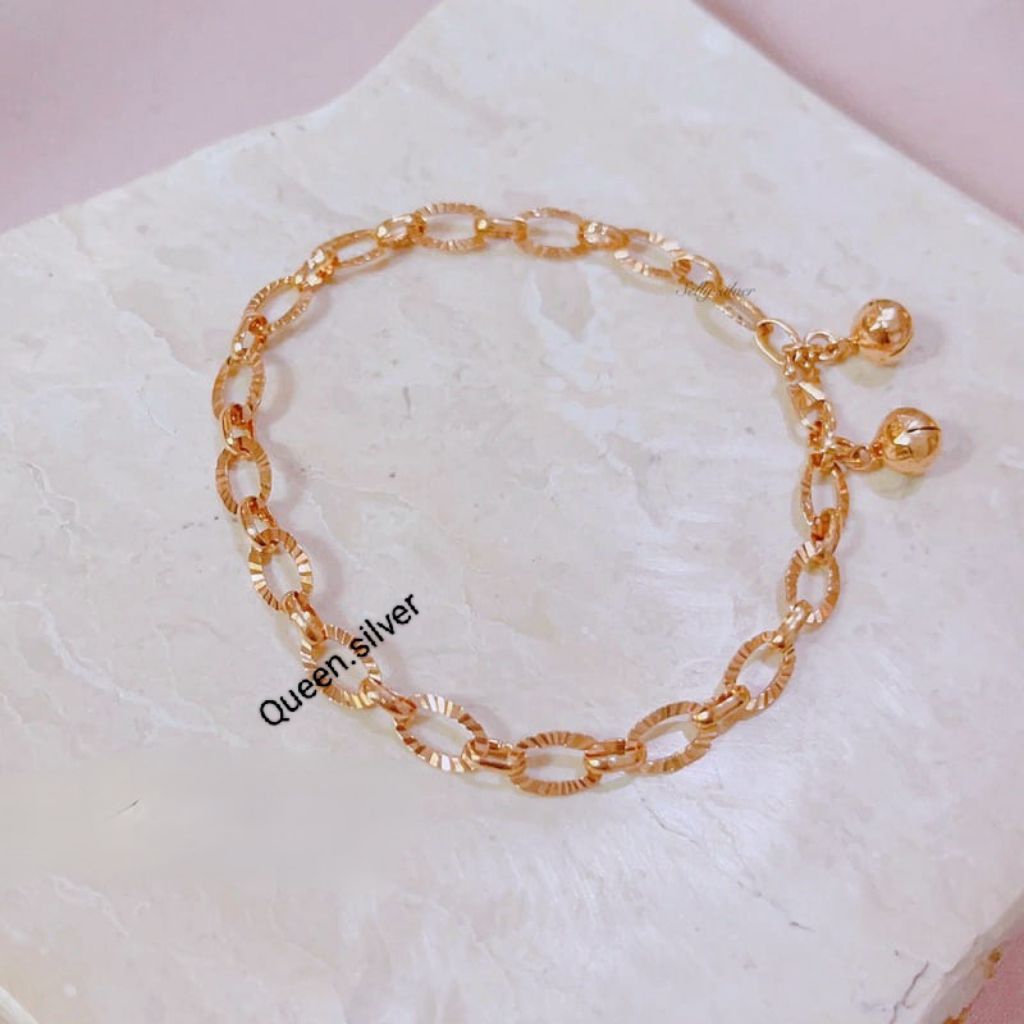 GELANG RANTAI PERAK 925 Asli