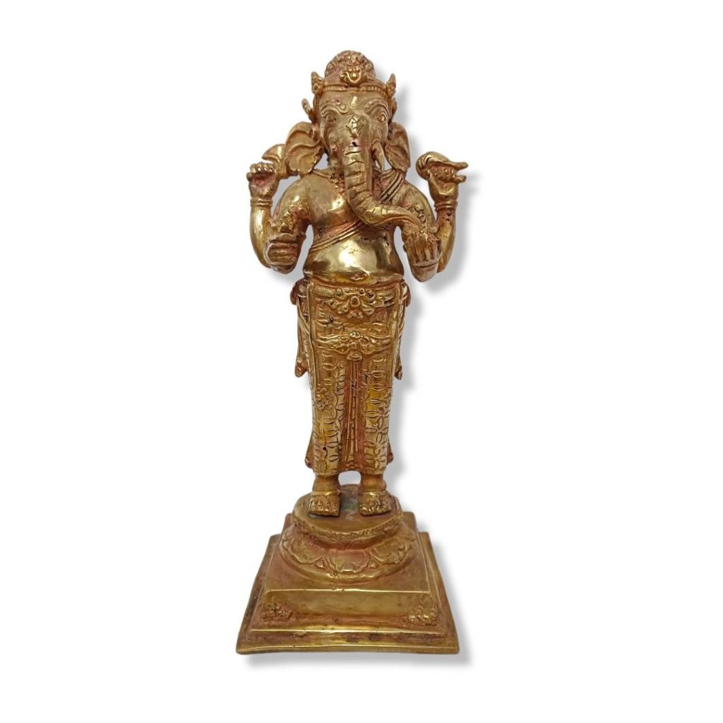 Patung Kuningan Sri Ganesha Lawas