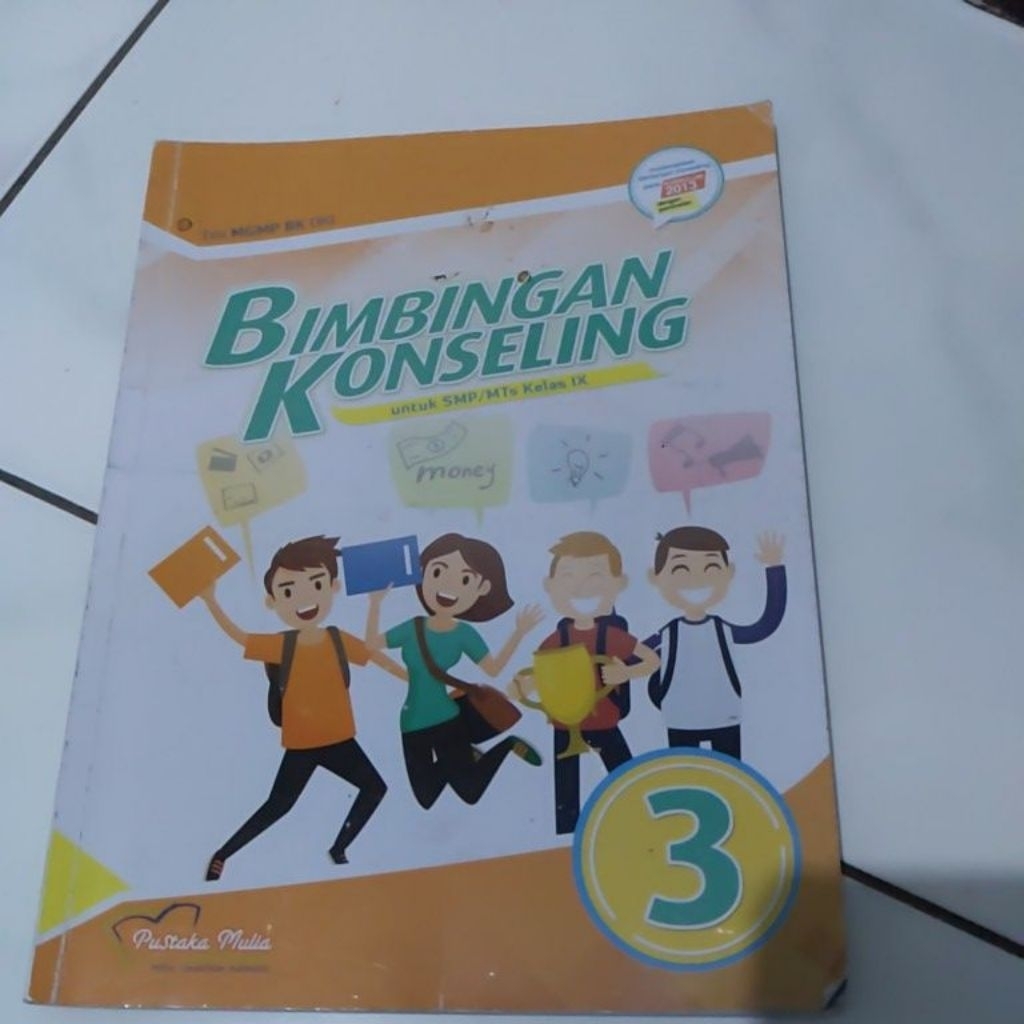 Buku seken Bimbingan Konseling utk SMP kelas 9 Pustaka Mulia