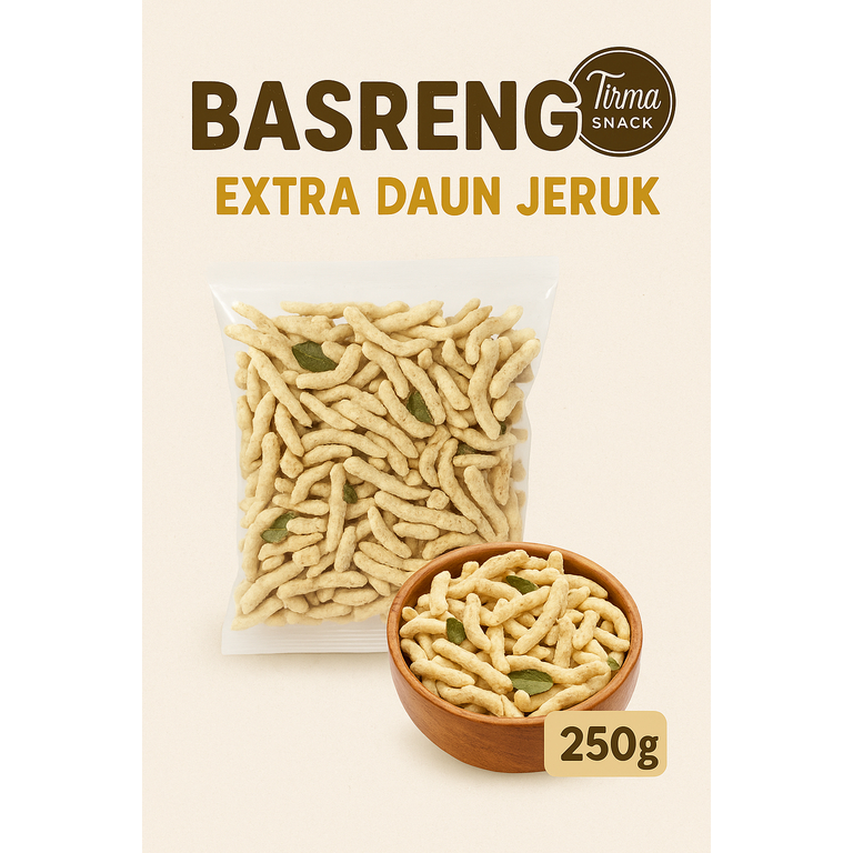 

Basreng Stick Ori XTRA Daun Jeruk | Gurih, Renyah, dan Empuk