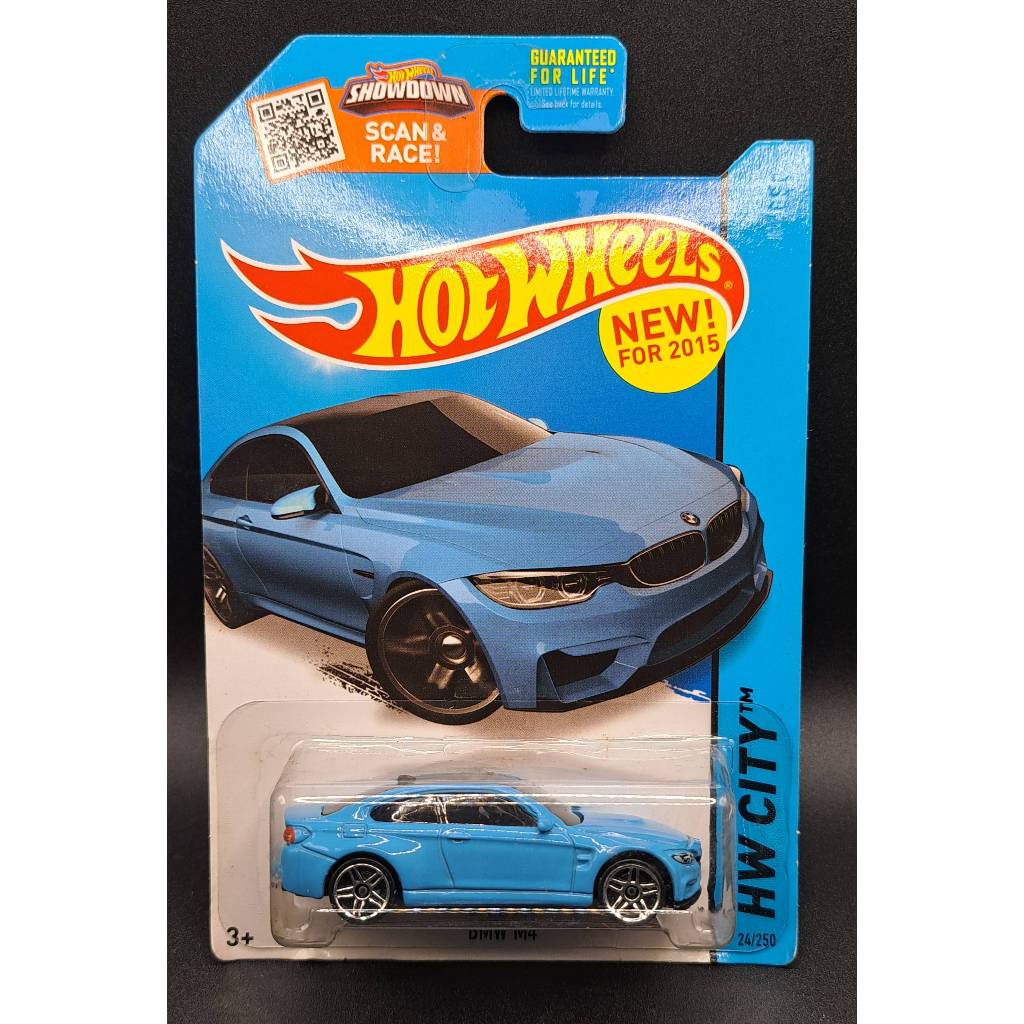 2016 Hot Wheels - BMW M4 - Blue