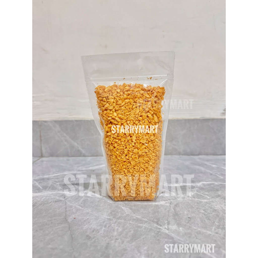 

Bawang putih goreng cincang asli tanpa tepung | minced fried garlic