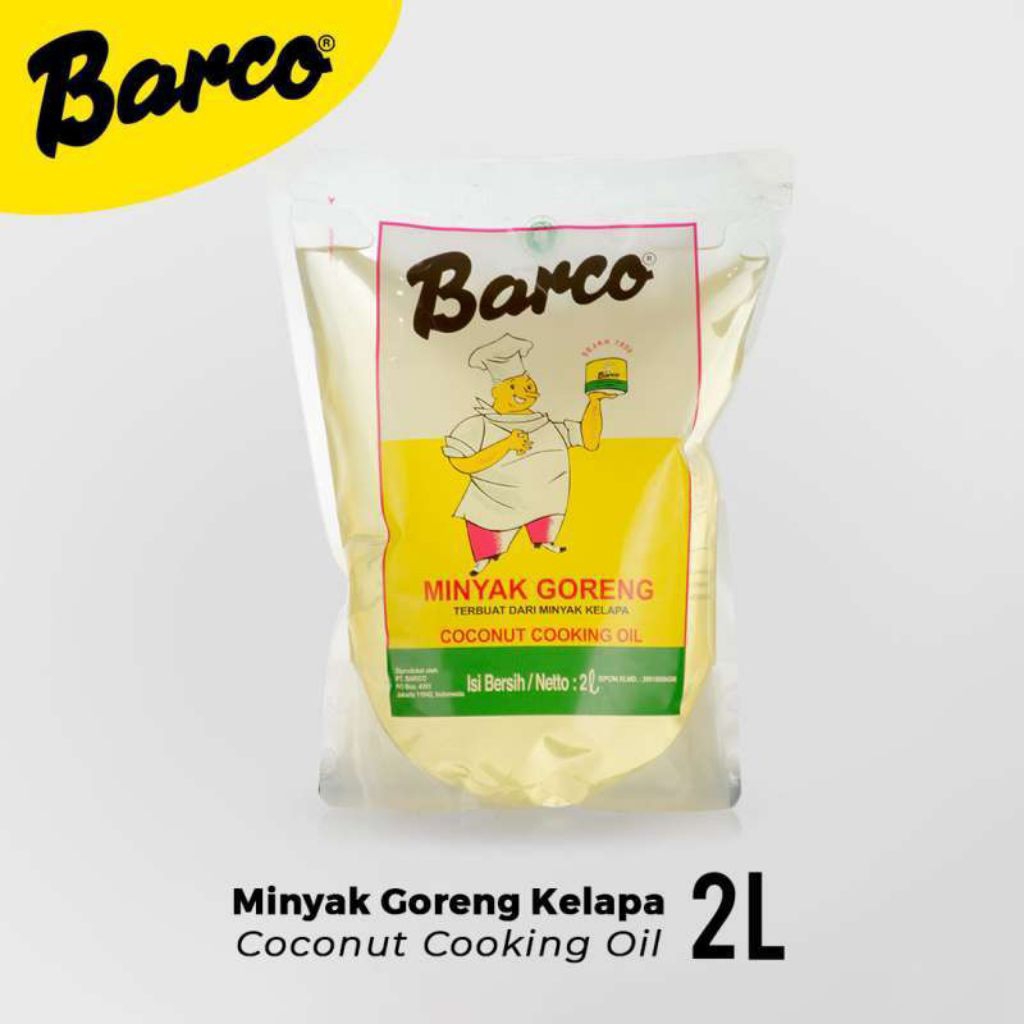 

Minyak Goreng Barco Kemasan Pouch 2 Liter