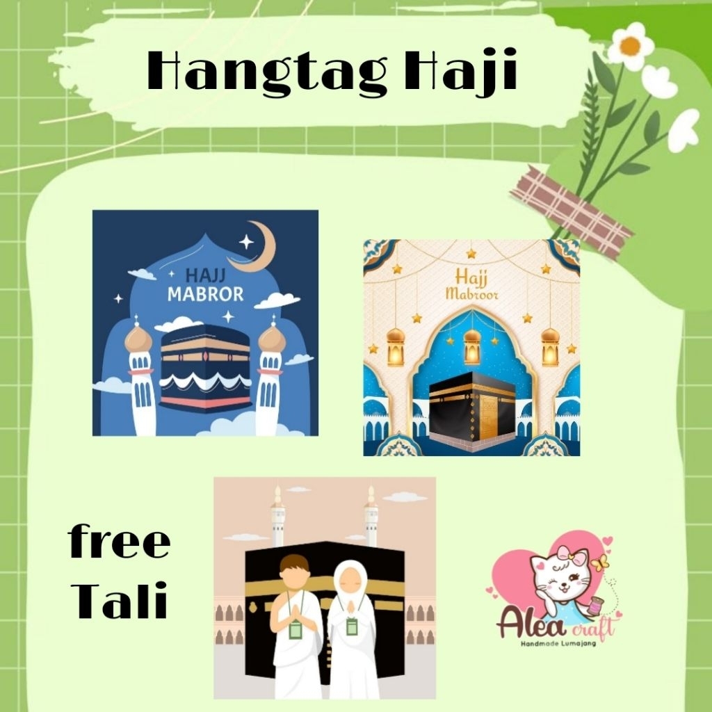 

Hangtag Haji free tali Hangtag Umroh