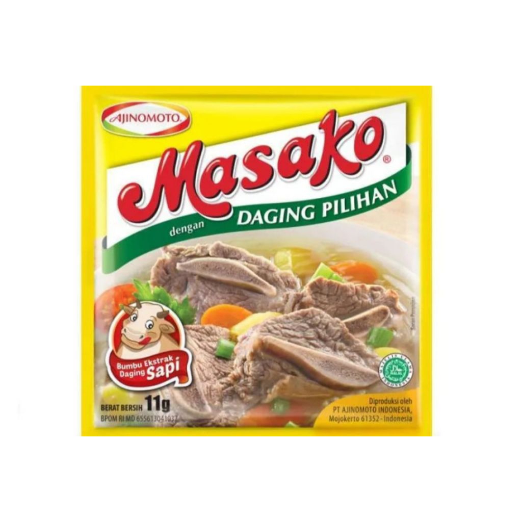 

MASAKO kaldu bubuk rasa sapi isi 12