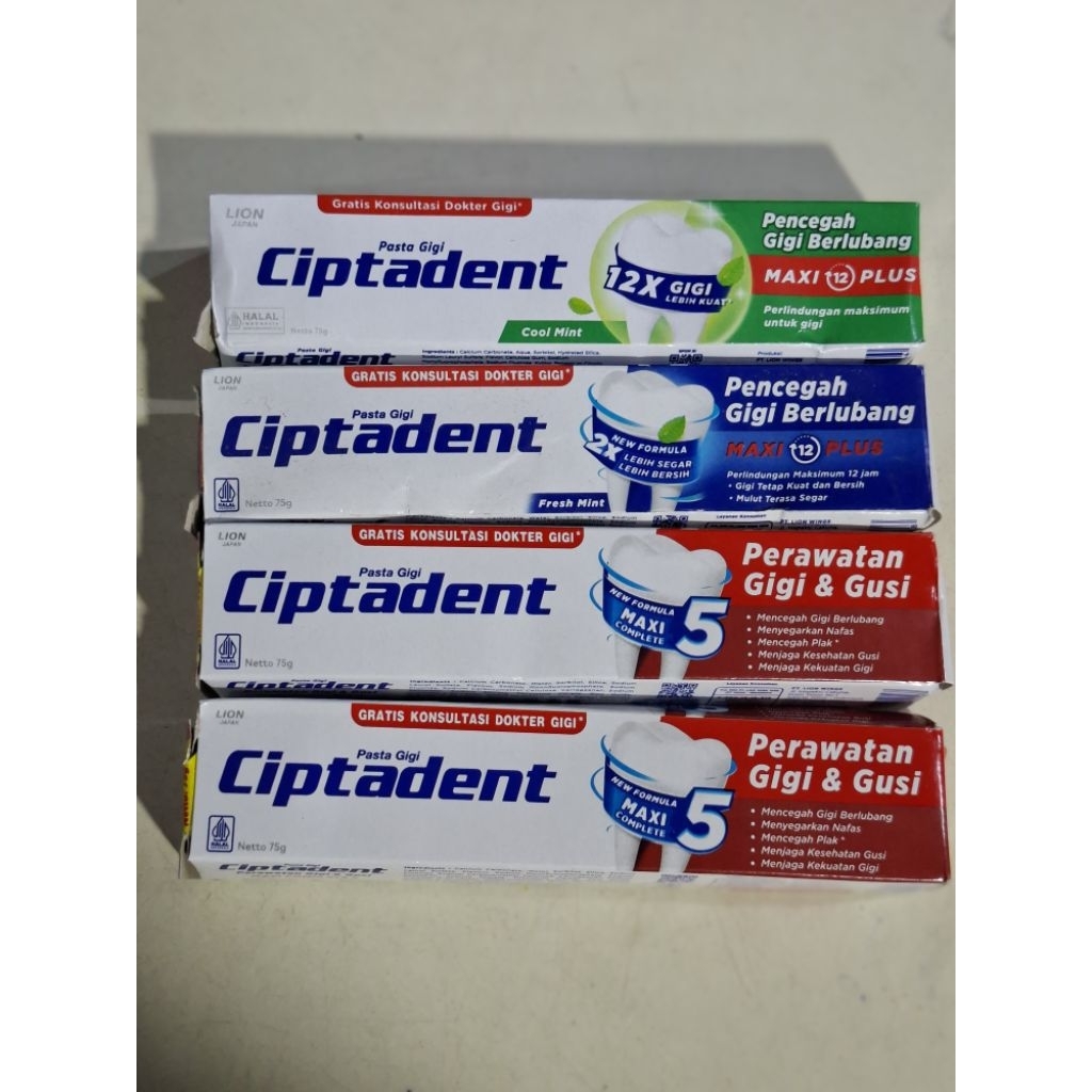 PASTA GIGI CIPTADENT KECIL 75GRAM/ODOL CIPTADENT 75GRAM