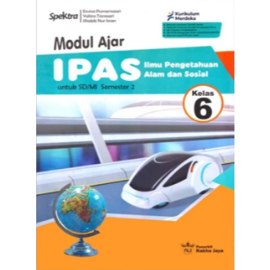 Spektra Modul Ajar IPAS untuk SD/MI Semester 2 Kelas 6