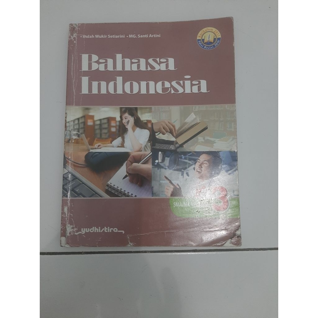 Buku Bahasa Indonesia Kelas 12 Yudhistira