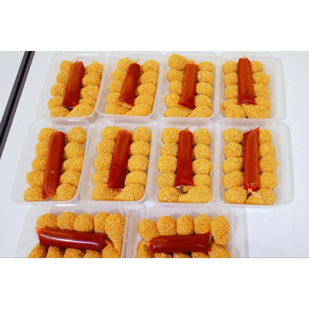 

Sempol krispi isi ayam suwir+saus isi 10 Frozen