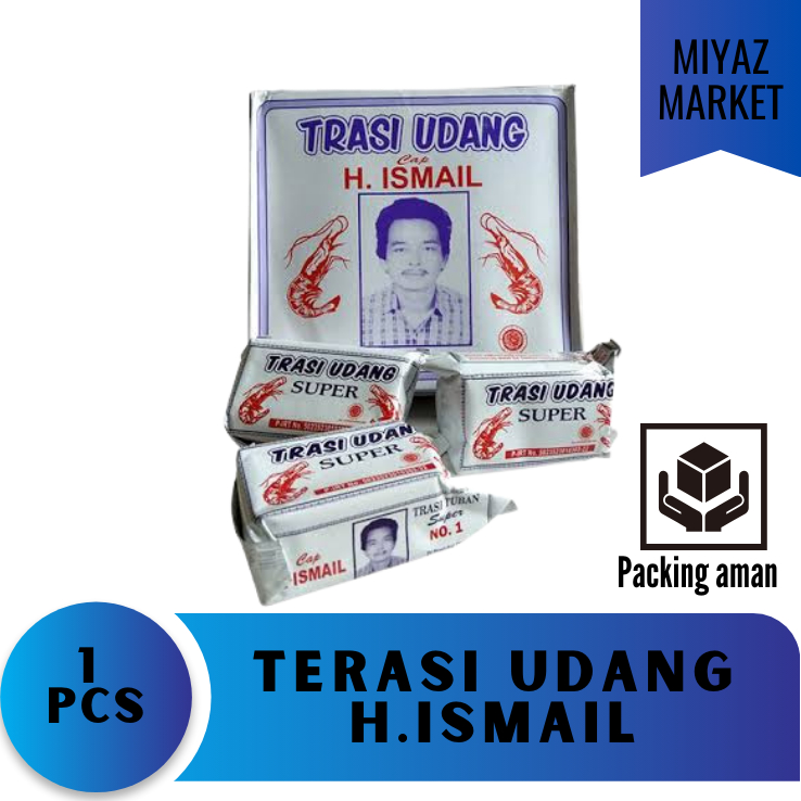 

❤MIYAZMARKET❤ Terasi H. Ismail / Terasi Ismail / Terasi Udang Super Ismail