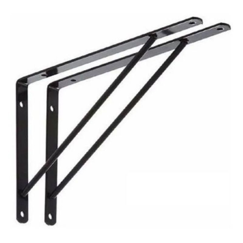 Siku Rak dinding Besi Tebal Kuat Siku Rak Kayu Tempel Dinding