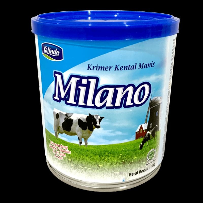 

[oddsolshop] pekanbaru/Yafindo Milano Krimer Kental Manis Putih 1KG Sweetened Condensed Creamer