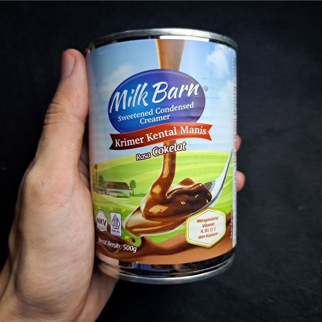 

[oddsolshop] pekanbaru/Milk Barn Krimer Kental Manis Cokelat 500GR Choco Sweetened Condensed Creamer