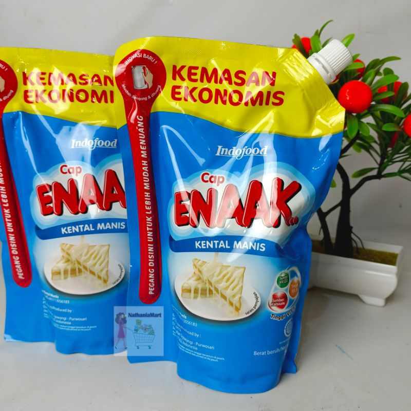 

[oddsolshop] pekanbaru/Indofood Cap Enaak Kental Manis 545ML SKM Enak