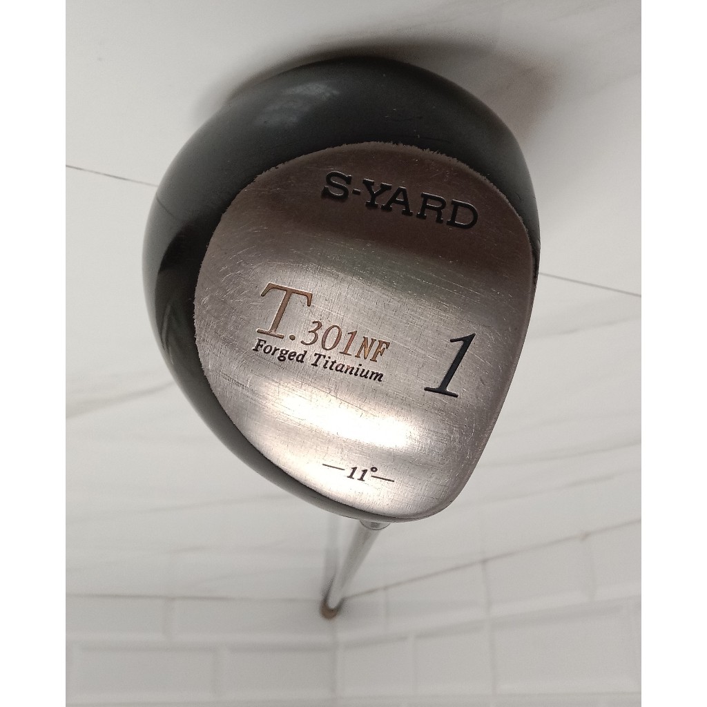 Stick Golf Wood Driver Bertuliskan S-Yard T-301 NF Titanium Japan-Second