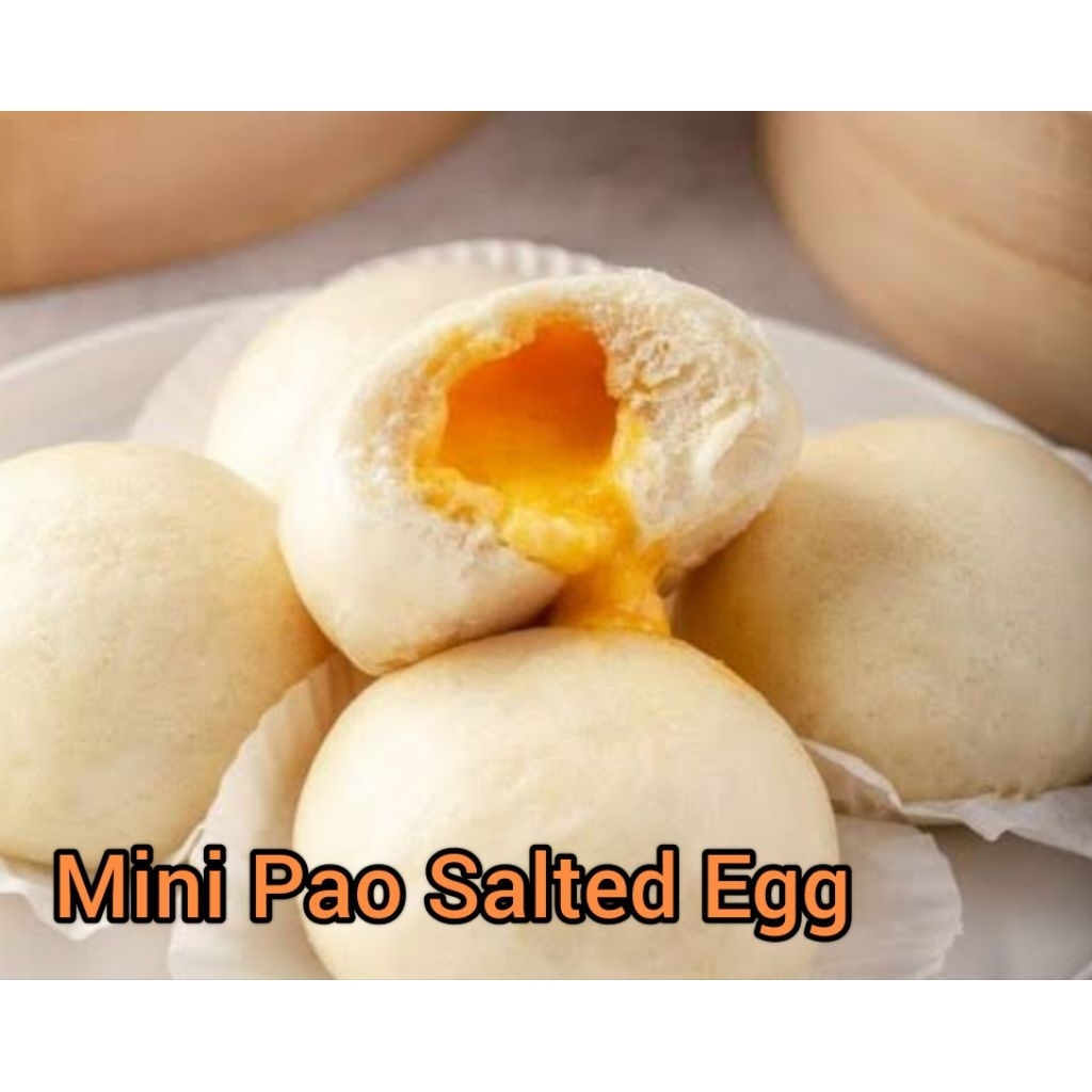 

31 Mini Pao Salted Egg / Telur Asin.