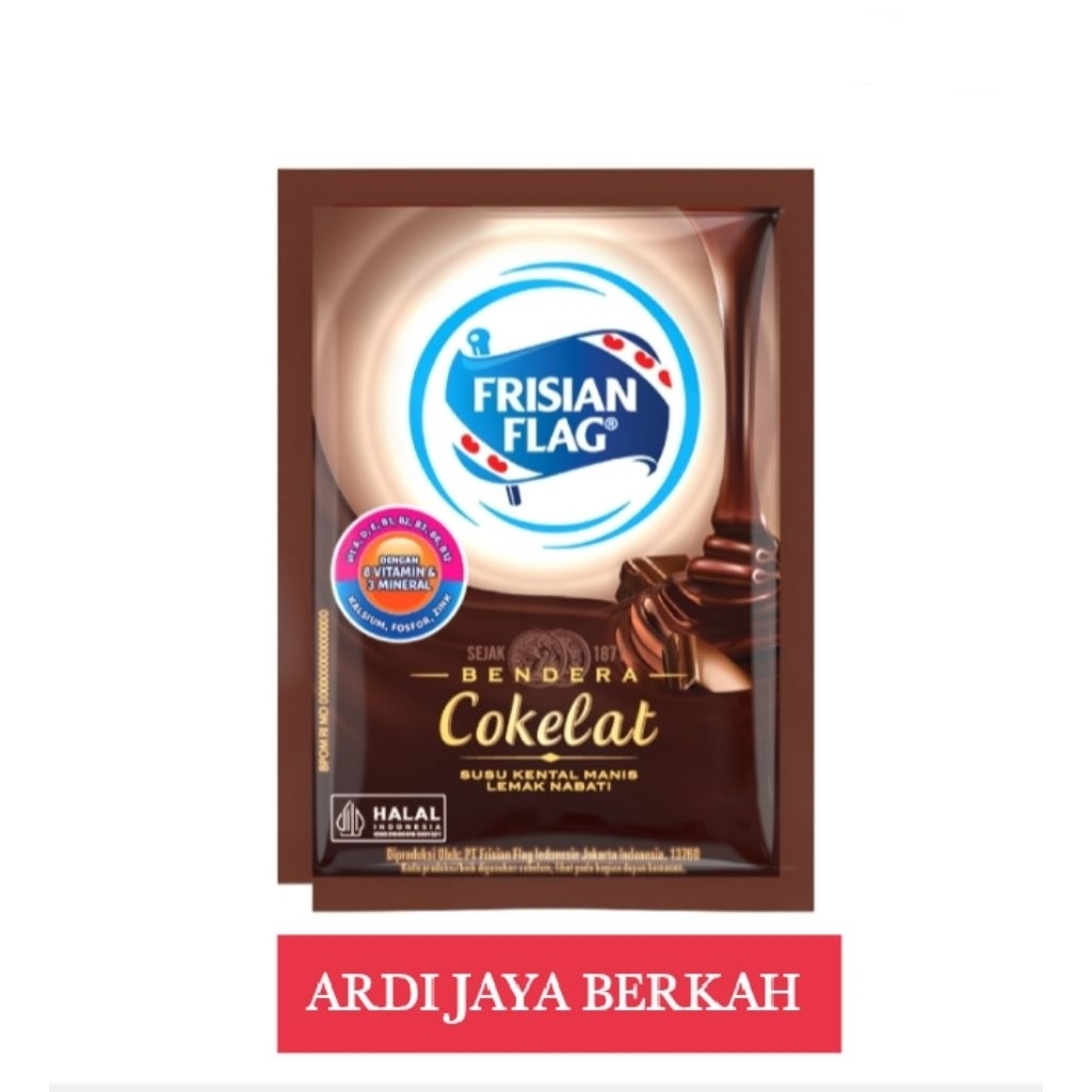 

Frisian Flag Krimer Kental Manis Cokelat 6 X 37g