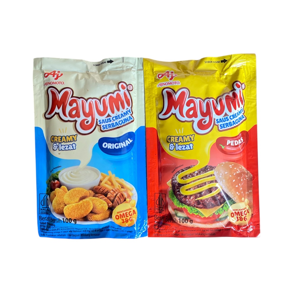 

Mayumi Saus Creamy Serba Guna Kemasan 100g / Mayumi Saus Mayo/ Mayonaise Original 100 Gram