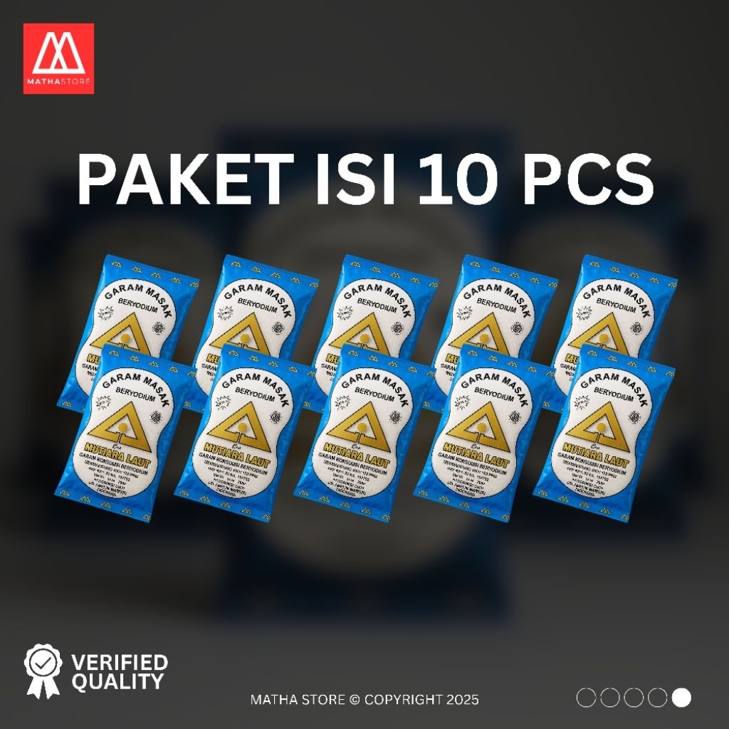 

GARAM DAPUR PAKET HEMAT ISI 10 PCS