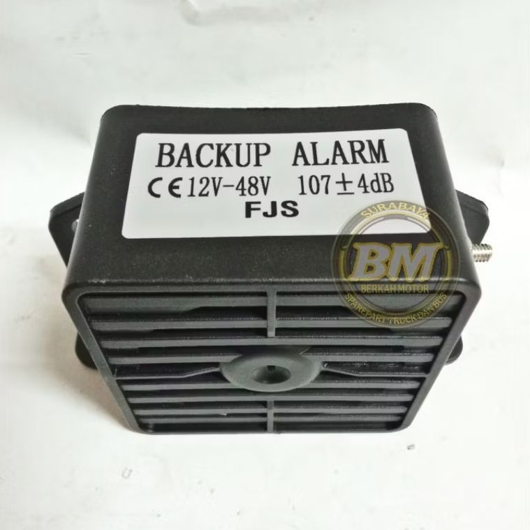 Alarm Atret Mundur Suara cepat 12v-24v (Mobil,Truck,Bus)