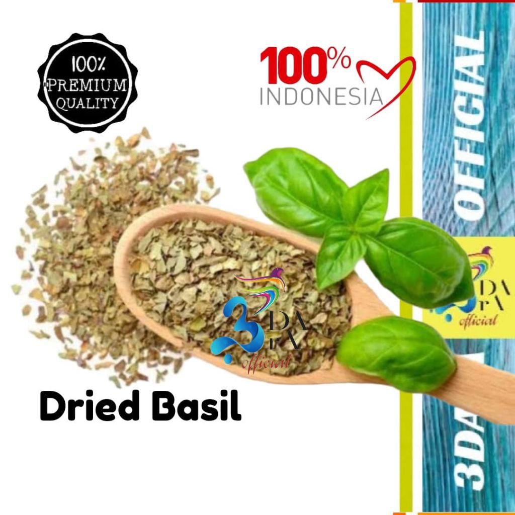 

Basil Kering - Dried Basil Leaves Asli Kualitas Premium