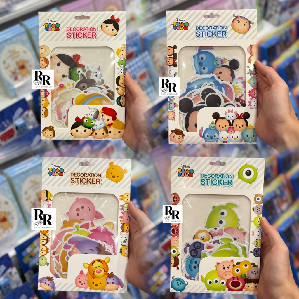 

OhSome x Phare - Stiker Disney / Disney Tsum Tsum Luggage Sticker Collection